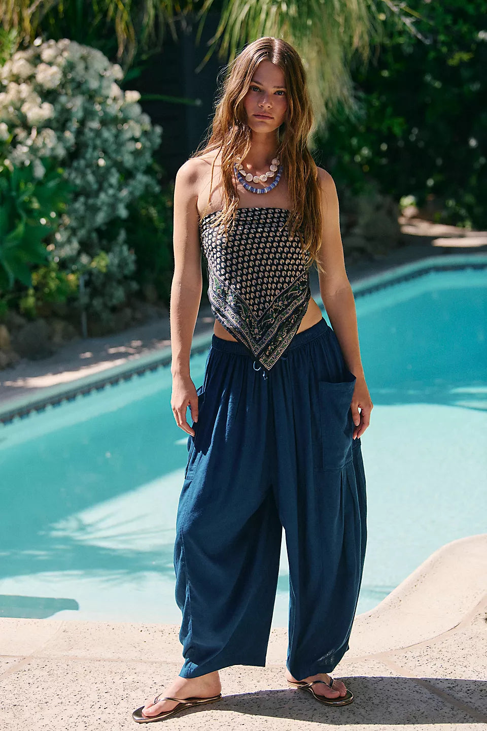 ALEXANDRINE - PANTALON FLUIDE COUPE AMPLE