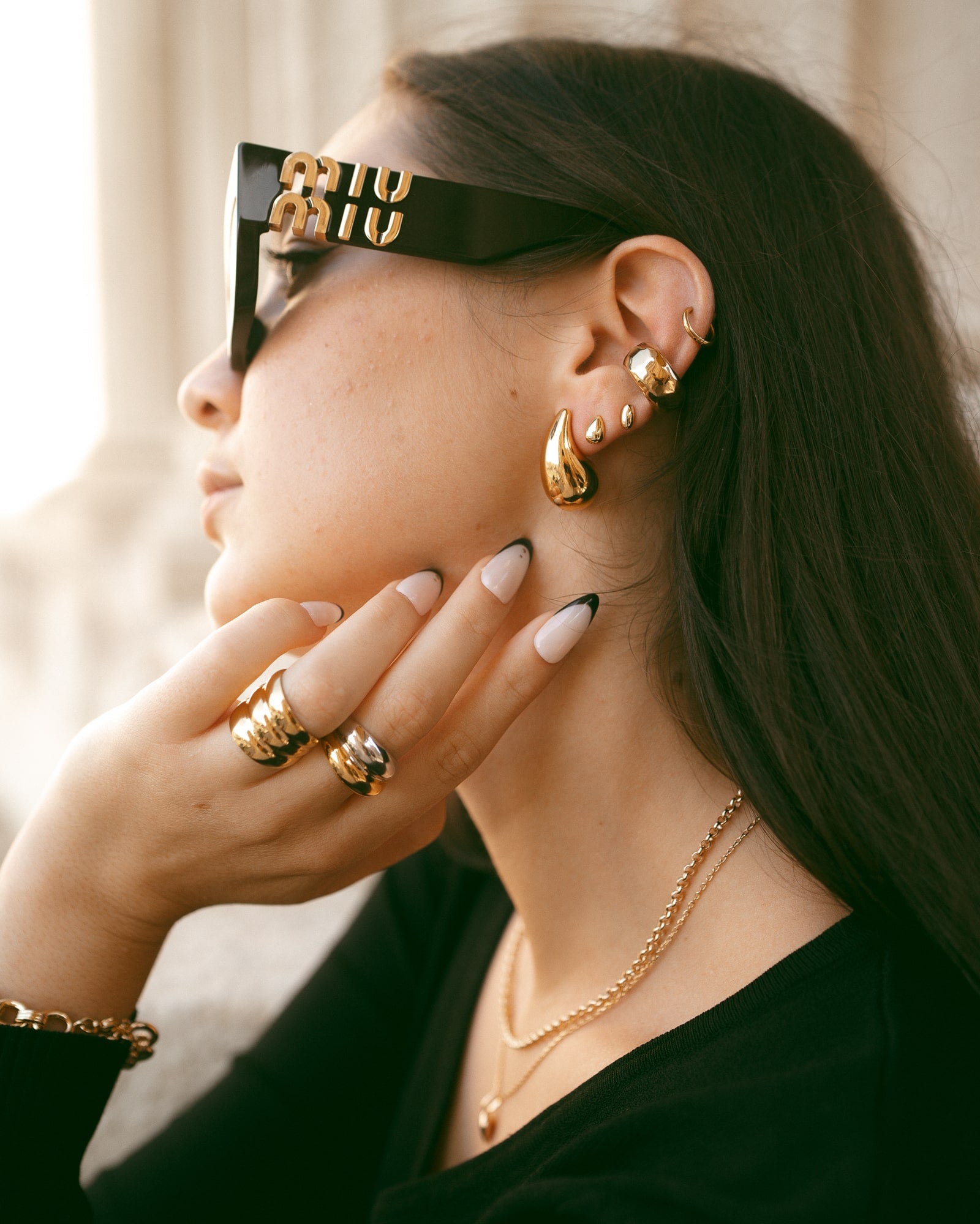 ÉMILIE – BOUCLES D'OREILLES EN FORME DE LARMES