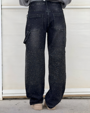 IVETTE - JEAN TENDANCE AVEC STRASS