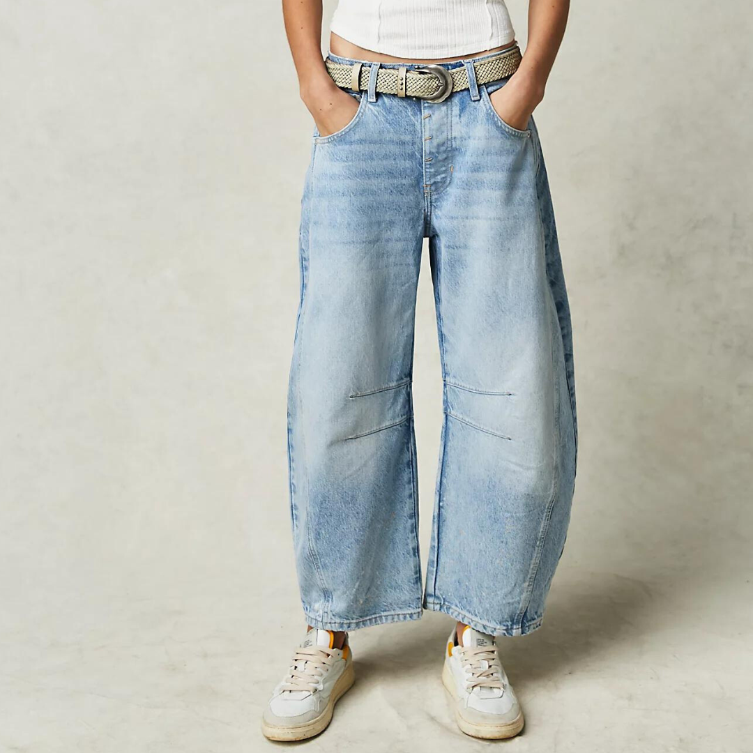FAUSTINA – JEAN VINTAGE À JAMBES LARGES