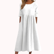 Robe coton légère et fluide