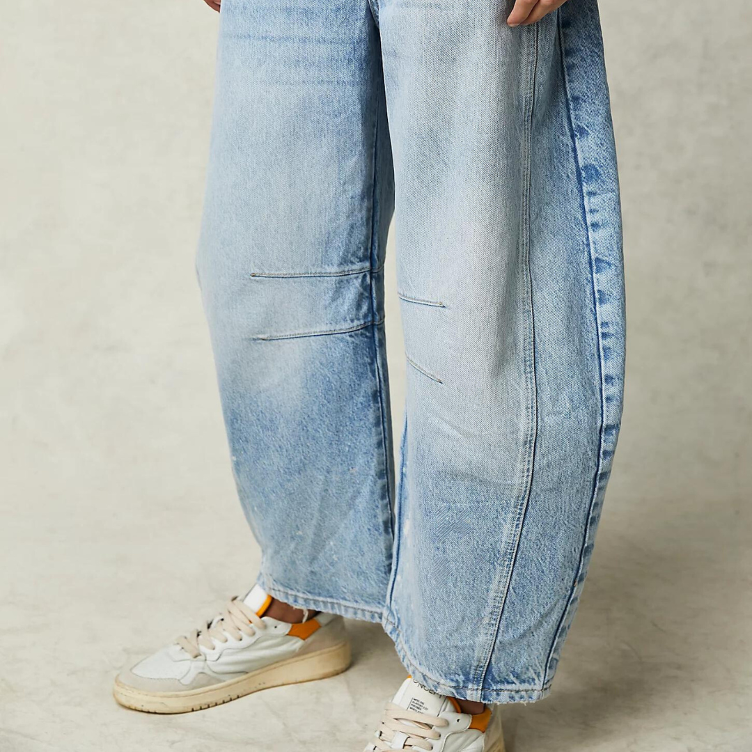 FAUSTINA – JEAN VINTAGE À JAMBES LARGES