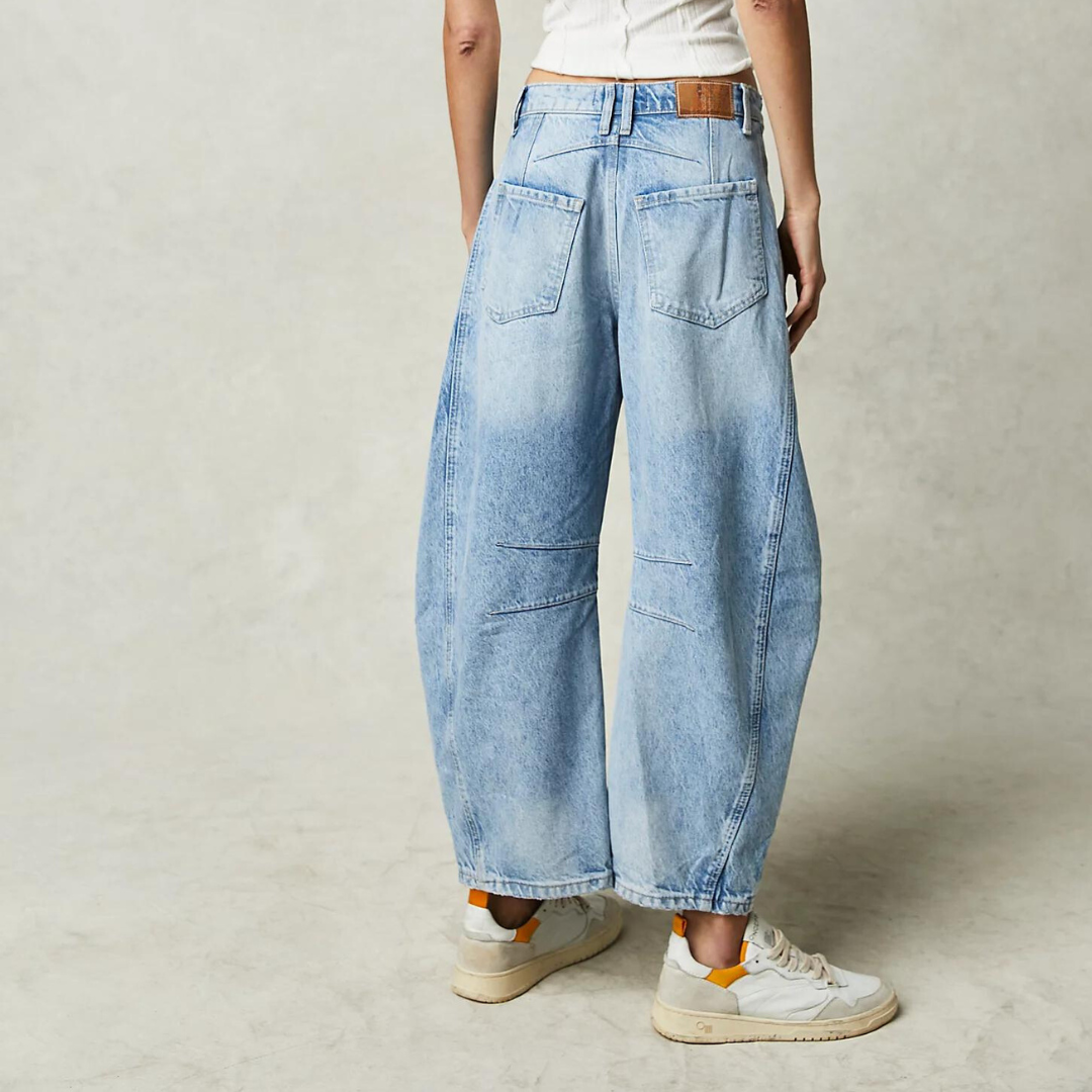 FAUSTINA – JEAN VINTAGE À JAMBES LARGES