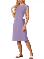 Robe ample mi-longue