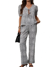 ISALINE – ENSEMBLE ÉLÉGANT HAUT ET PANTALON
