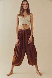 ALEXANDRINE - PANTALON FLUIDE COUPE AMPLE