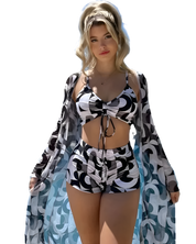 FLORINE – ENSEMBLE BIKINI TROIS PIÈCES ÉLÉGANT