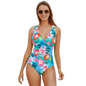 SABRINE – MAILLOT DE BAIN 1 PIÈCE COL V