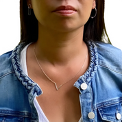 MARGAUX – COLLIER À PENDENTIFS EN FORME DE V