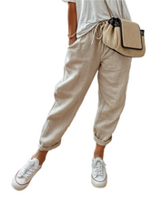 ELIANE - PANTALON CLASSIQUE EN LIN