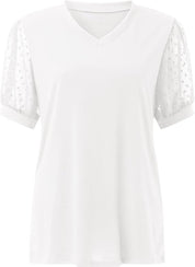 THÉRÈSE – ÉLÉGANT TOP À COL EN V