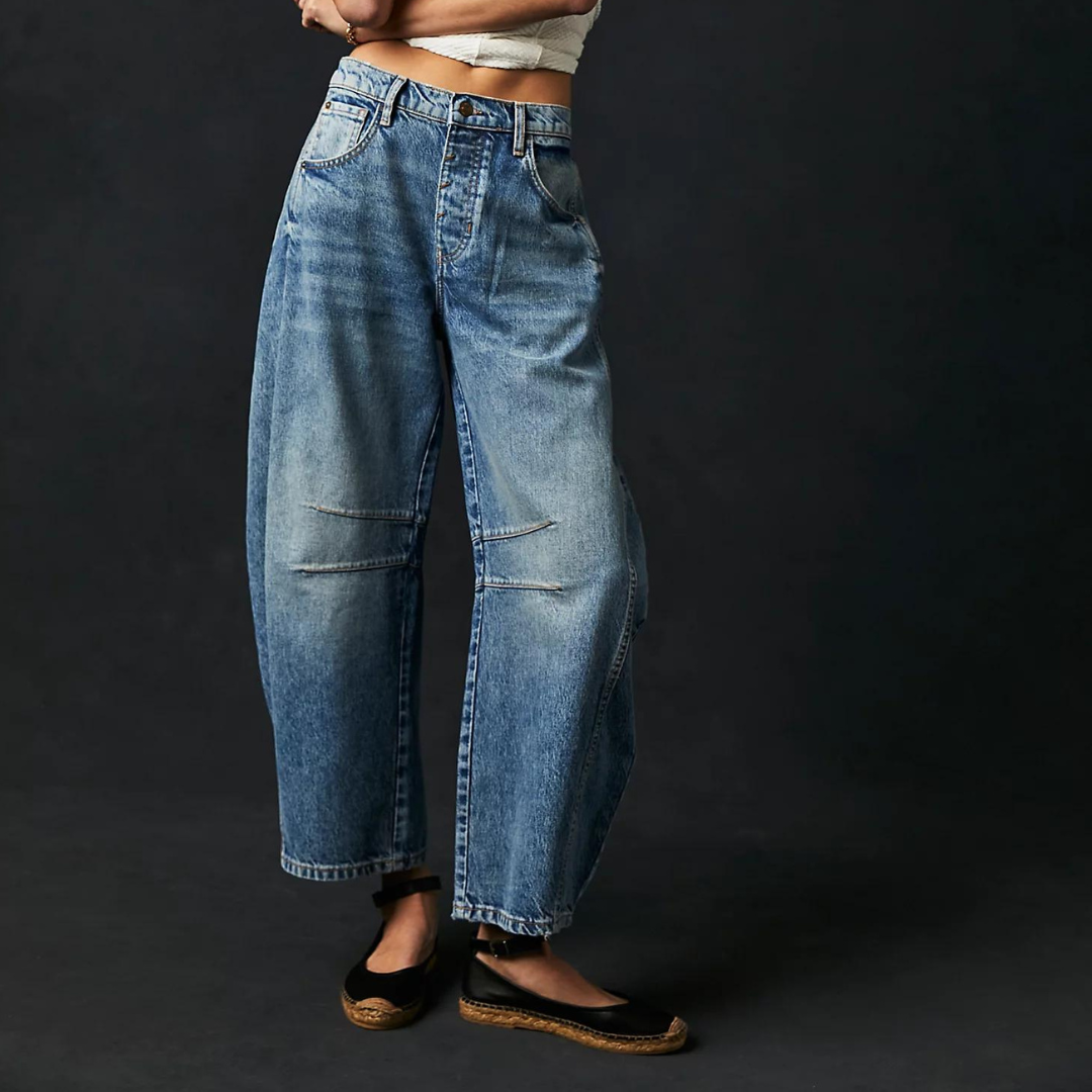 FAUSTINA – JEAN VINTAGE À JAMBES LARGES