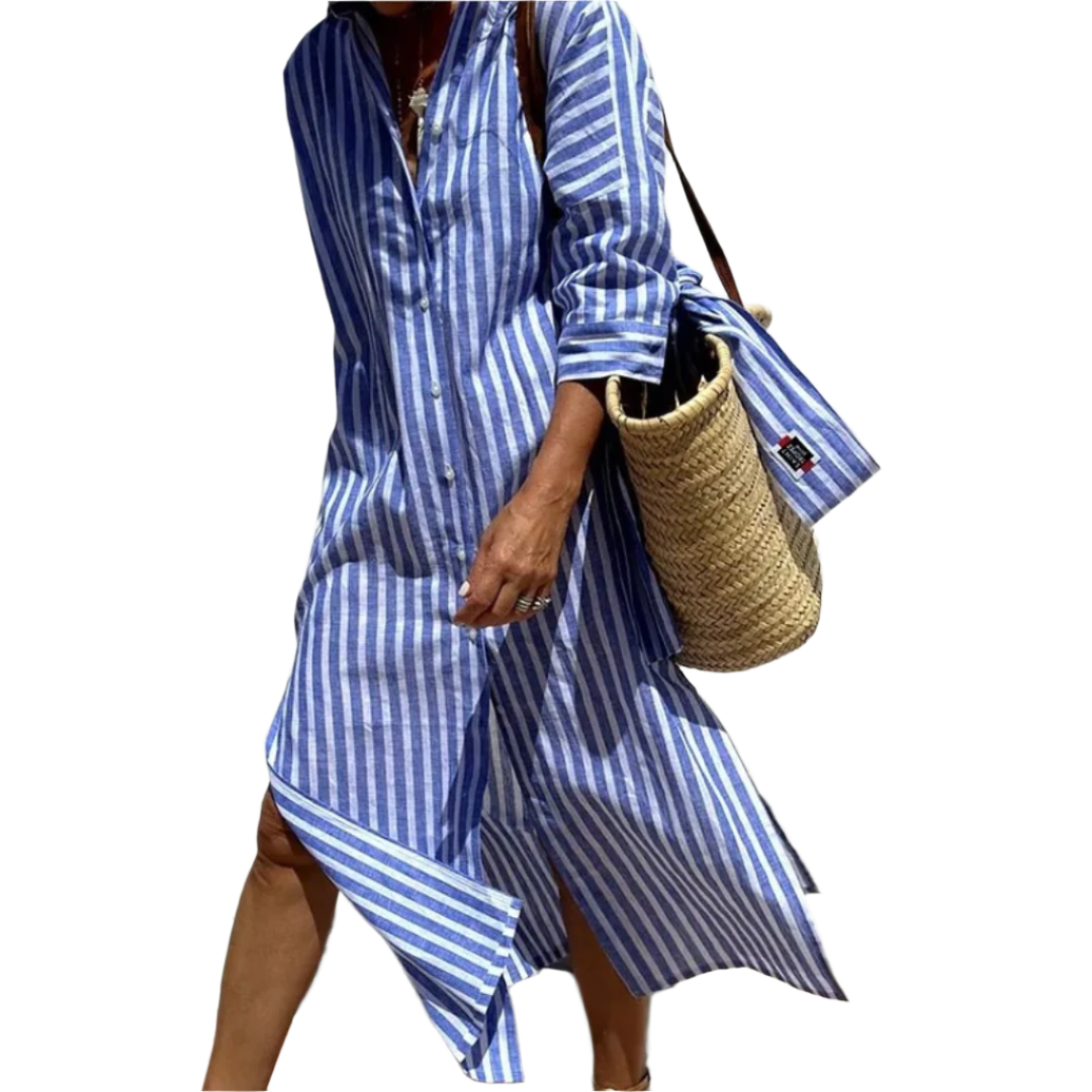 Chemise élégante à rayures