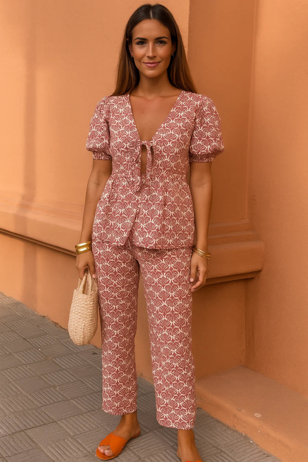 ISALINE – ENSEMBLE ÉLÉGANT HAUT ET PANTALON