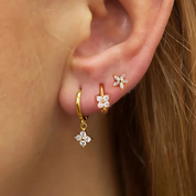 MANON – SET DE BOUCLES D’OREILLES 3 FLEURS