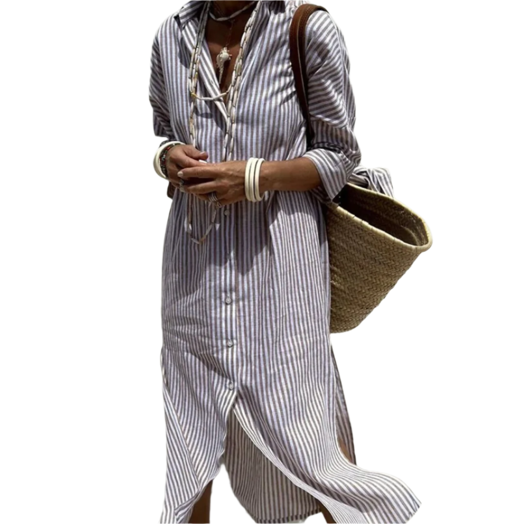 Chemise élégante à rayures