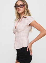 HARMONIE – BLOUSE VINTAGE À BOUTONS