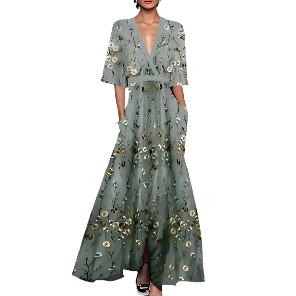 Robe à imprimé floral