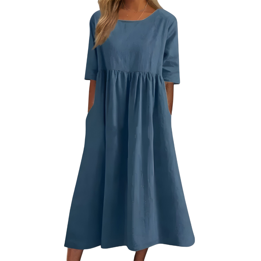 Robe coton légère et fluide