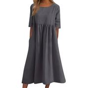 Robe coton légère et fluide