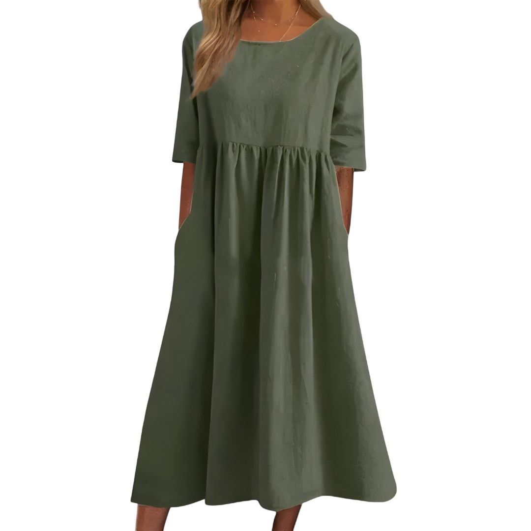 Robe coton légère et fluide