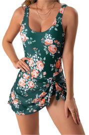 COLETTE – MAILLOT DE BAIN 1 PIÈCE À FLEURS