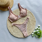 JADE – BIKINI À CARREAUX À LA MODE
