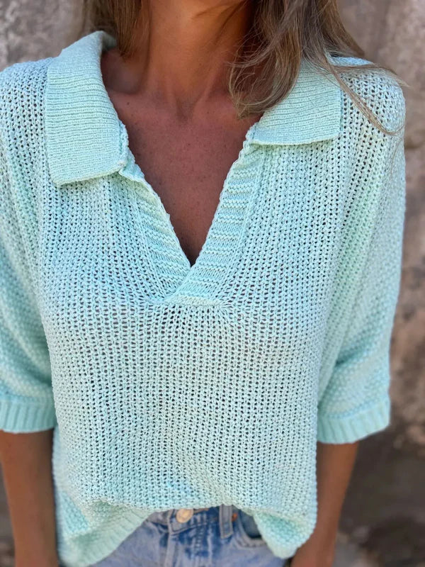 JOSETTE – BLOUSE RESPIRANTE EN TRICOT