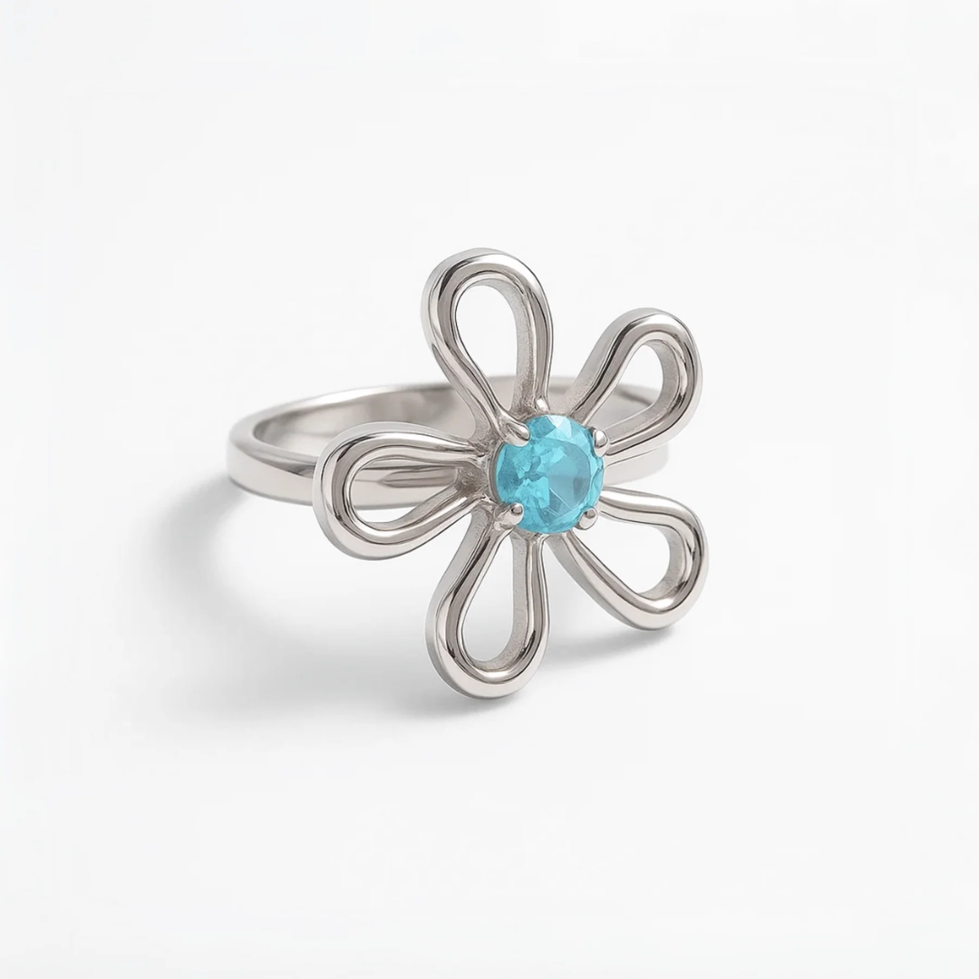 FLORA – BAGUE FLORALE ÉLÉGANTE