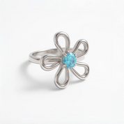 FLORA – BAGUE FLORALE ÉLÉGANTE