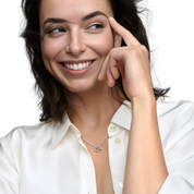 ÉLISE – COLLIER CŒUR ÉTINCELANT INFINI