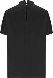CÉPHISE - BLOUSE PLISSÉE DÉCONTRACTÉE À MANCHES FENDUES