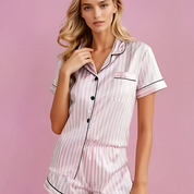 CÉCILE – PYJAMA RAYÉ RESPIRANT