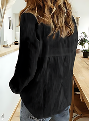DELPHINA – BLOUSE LONGUE À MANCHES LONGUES