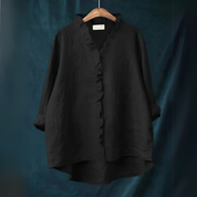 HYACINTHE – BLOUSE AMPLE À VOLANTS