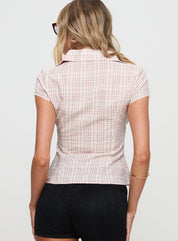 HARMONIE – BLOUSE VINTAGE À BOUTONS