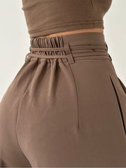 EMERAUDE - PANTALON POLYVALENT À JAMBES LARGES