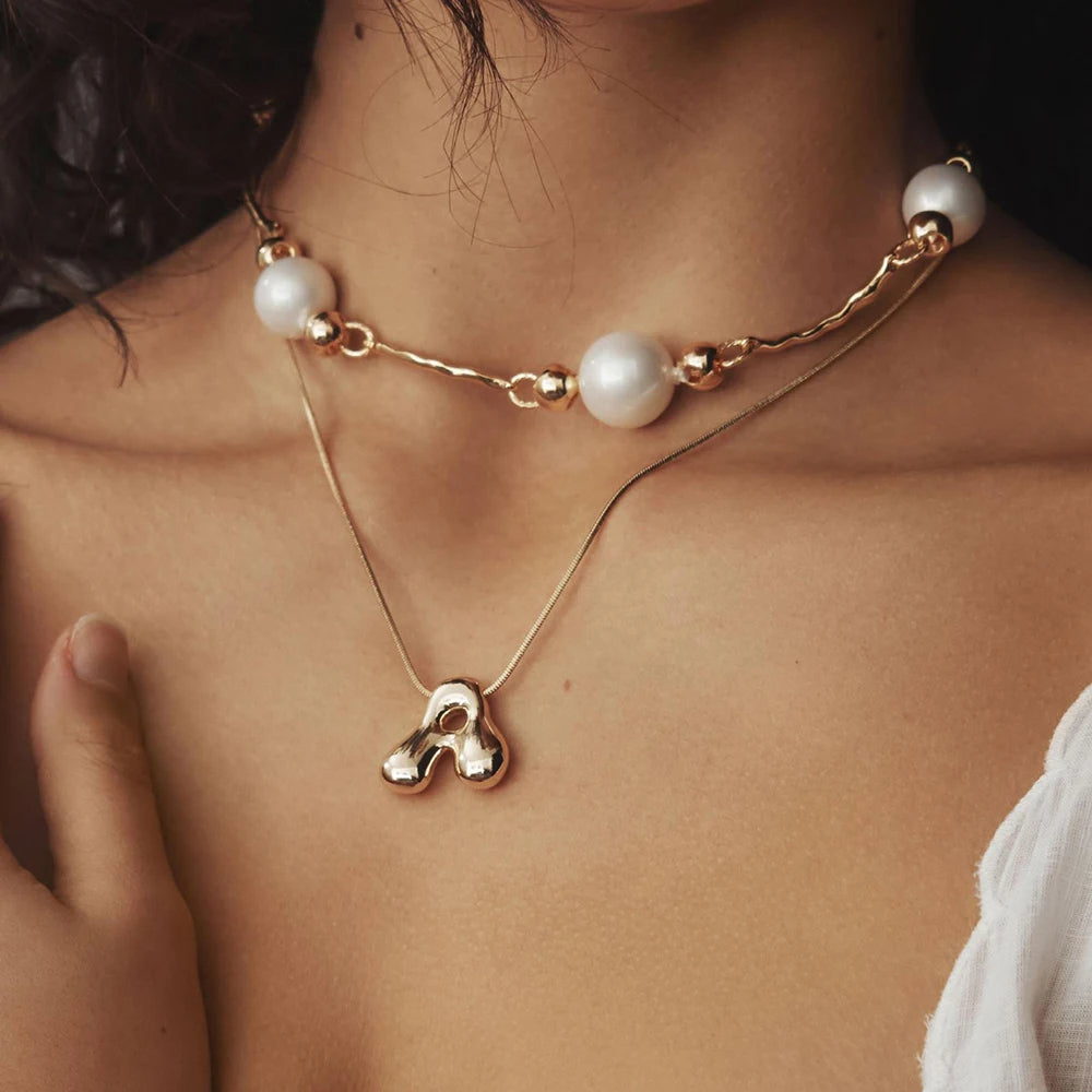 MAËLYS – COLLIER LETTRE BALLON