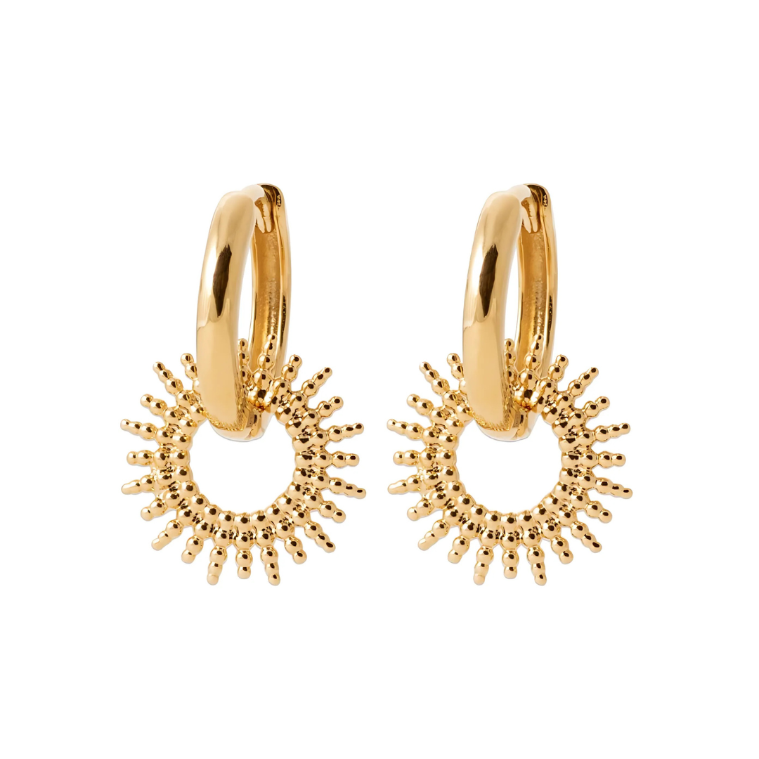 ANAÏS – BOUCLES D’OREILLES ÉLÉGANTES EN FORME DE SOLEIL