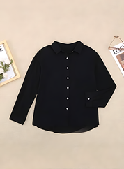 DELPHINA – BLOUSE LONGUE À MANCHES LONGUES