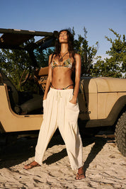 ALEXANDRINE - PANTALON FLUIDE COUPE AMPLE