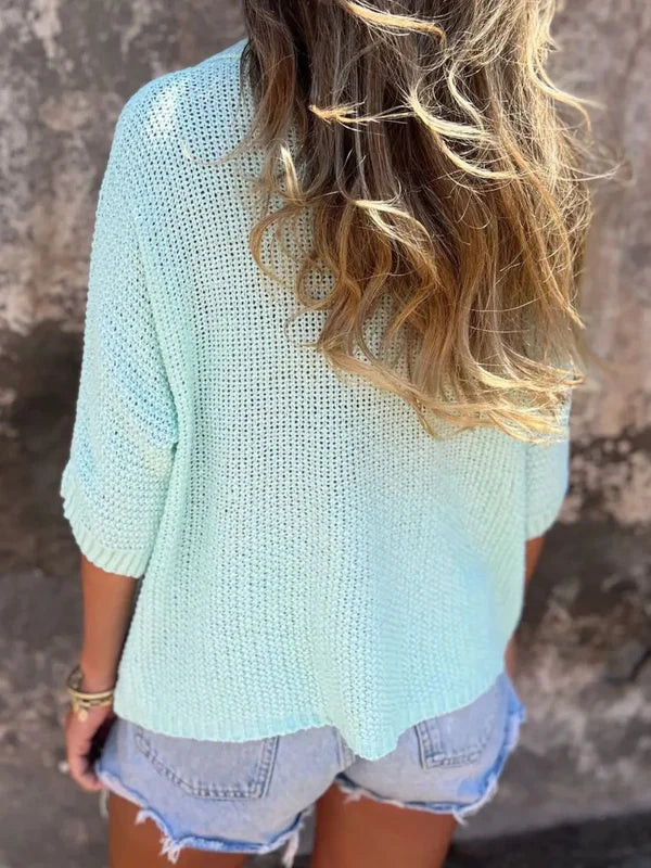 JOSETTE – BLOUSE RESPIRANTE EN TRICOT