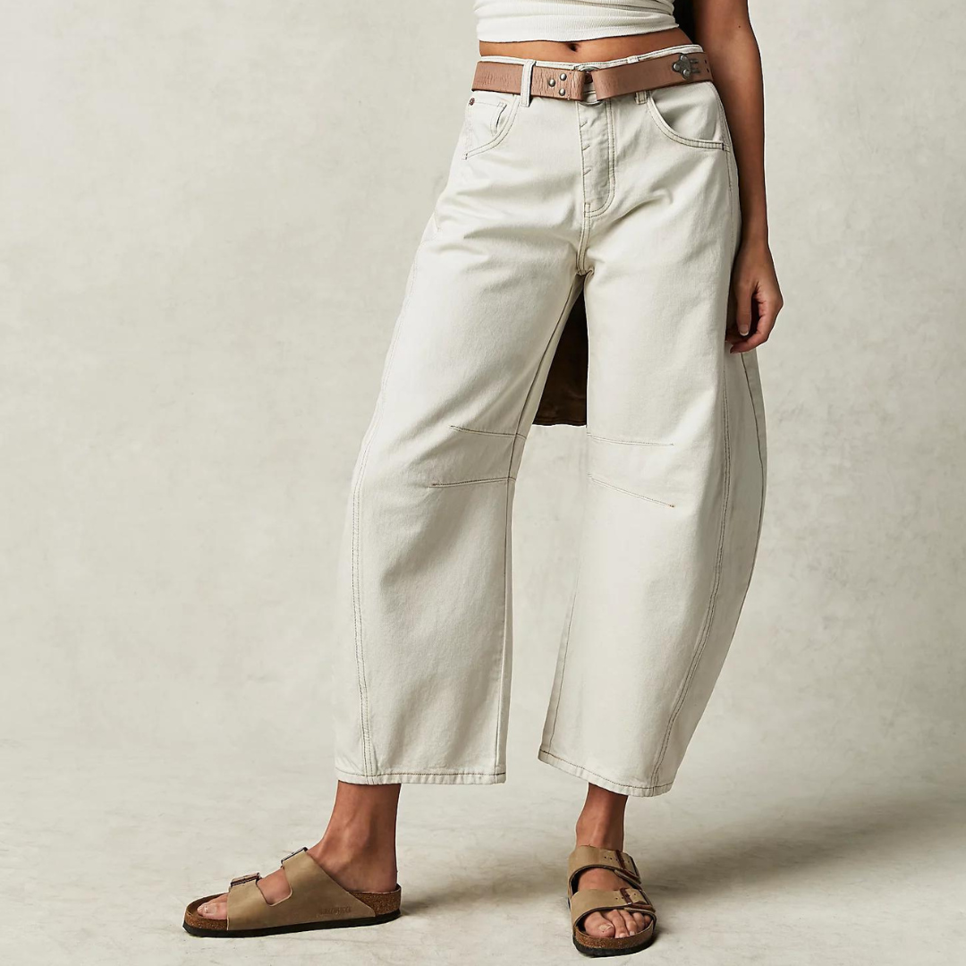 FAUSTINA – JEAN VINTAGE À JAMBES LARGES