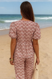 ISALINE – ENSEMBLE ÉLÉGANT HAUT ET PANTALON
