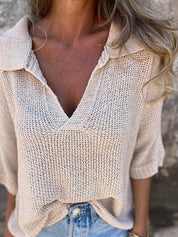 JOSETTE – BLOUSE RESPIRANTE EN TRICOT