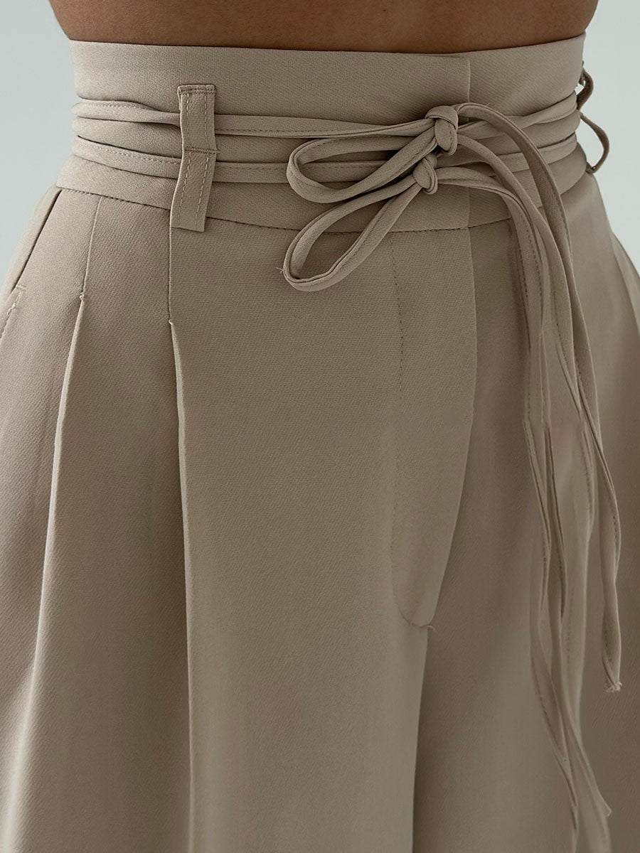 EMERAUDE - PANTALON POLYVALENT À JAMBES LARGES