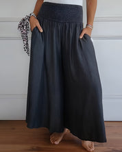 ADÉLAÏDE – PANTALON CONFORTABLE À TAILLE ÉLASTIQUE