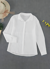 DELPHINA – BLOUSE LONGUE À MANCHES LONGUES