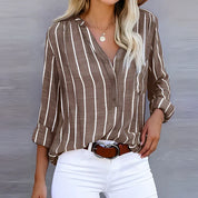 HÉLÈNE – BLOUSE LÉGÈRE À MANCHES LONGUES