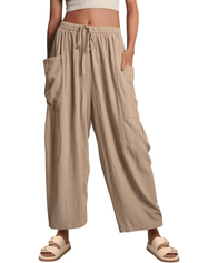 ALEXANDRINE - PANTALON FLUIDE COUPE AMPLE